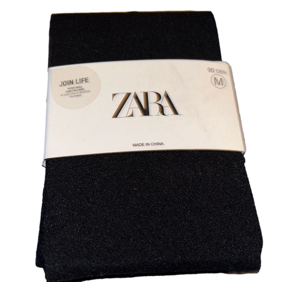Zara Accessories - Zara black tights/hosiery